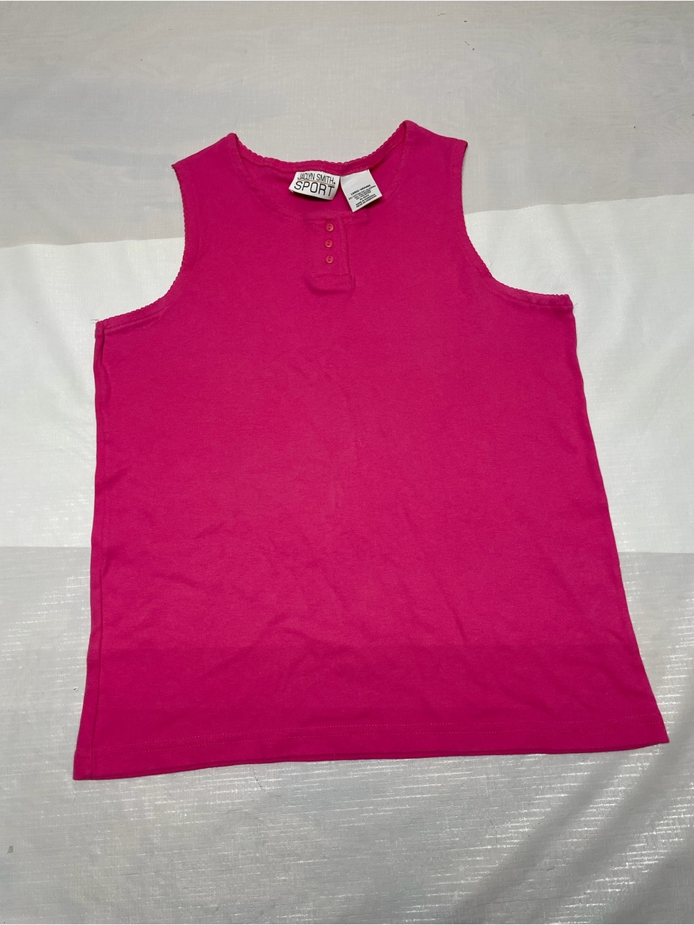 Vintage Pink Sleeveless Top Sz:Large